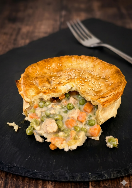 Chicken & Mushroom Pot Pie